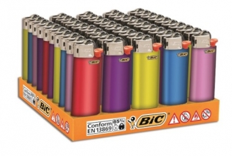Isqueiros BIC J-25 Liso Color